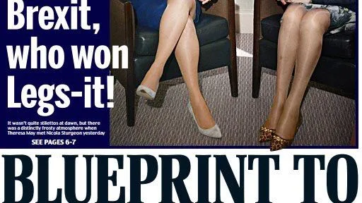 Portada Daily Mail con Nicola Sturgeon y Theresa May Portada Daily Mail con Nicola Sturgeon y Theresa May