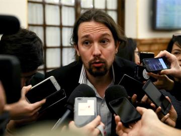 El líder de Podemos, Pablo Iglesias El líder de Podemos, Pablo Iglesias