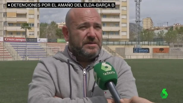 David Aguilar, presidente del Eldense