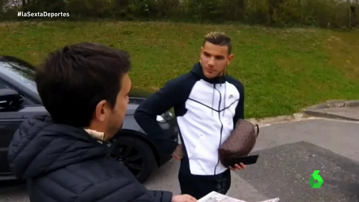 Frame 7.065071 de: La reacción de Theo Hernández al interés del Real Madrid por ficharle