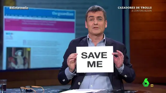 Giles Tremlett, secuestrado por El Intermedio Giles Tremlett, secuestrado por El Intermedio