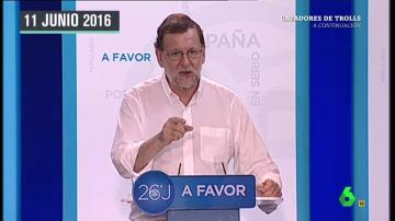 Mariano Rajoy 'maldice' a Pedro Antonio Sánchez