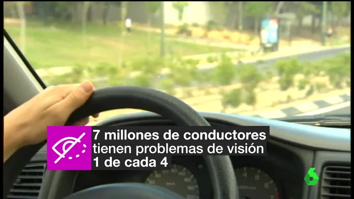 Frame 26.19474 de: Más de 600.000 conductores se ponen al volante en España con una visión inferior a la que marca la ley