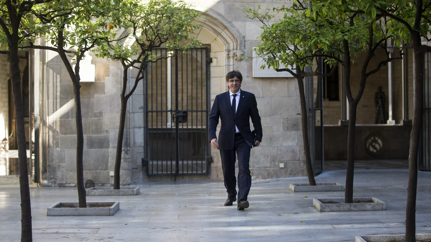 El presidente de la Generalitat, Carles Puigdemont El presidente de la Generalitat, Carles Puigdemont