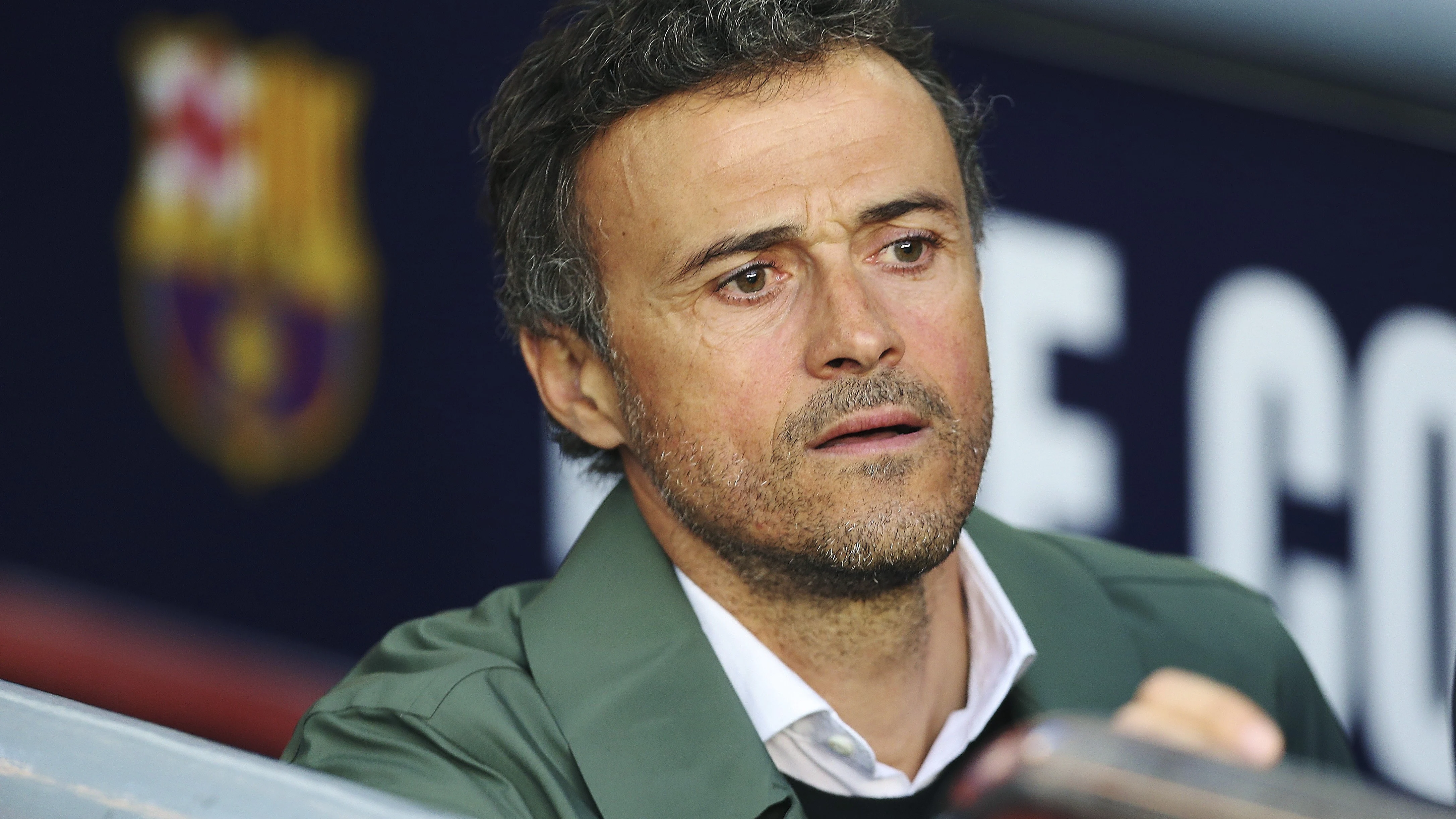 Luis Enrique en rueda de prensa Luis Enrique en rueda de prensa