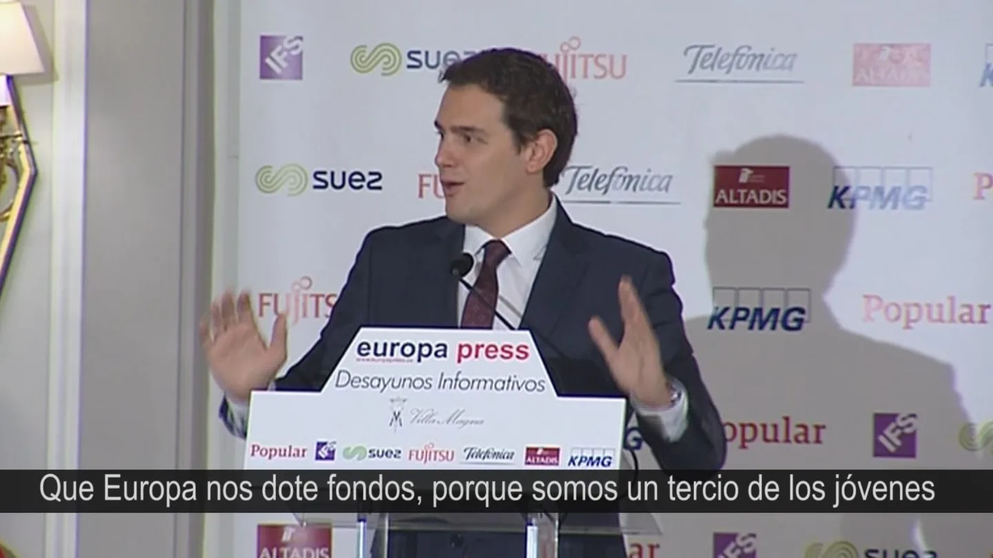 Albert Rivera, presidente de Ciudadanos Albert Rivera, presidente de Ciudadanos