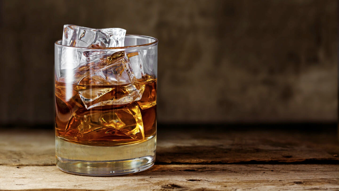 Una copa de whisky