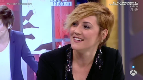 Cristina Pardo visita El Hormiguero Cristina Pardo visita El Hormiguero