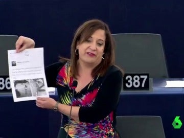 La socialista que se enfrentó al eurodiputado polaco machista, Iratxe García La socialista que se enfrentó al eurodiputado polaco machista, Iratxe García