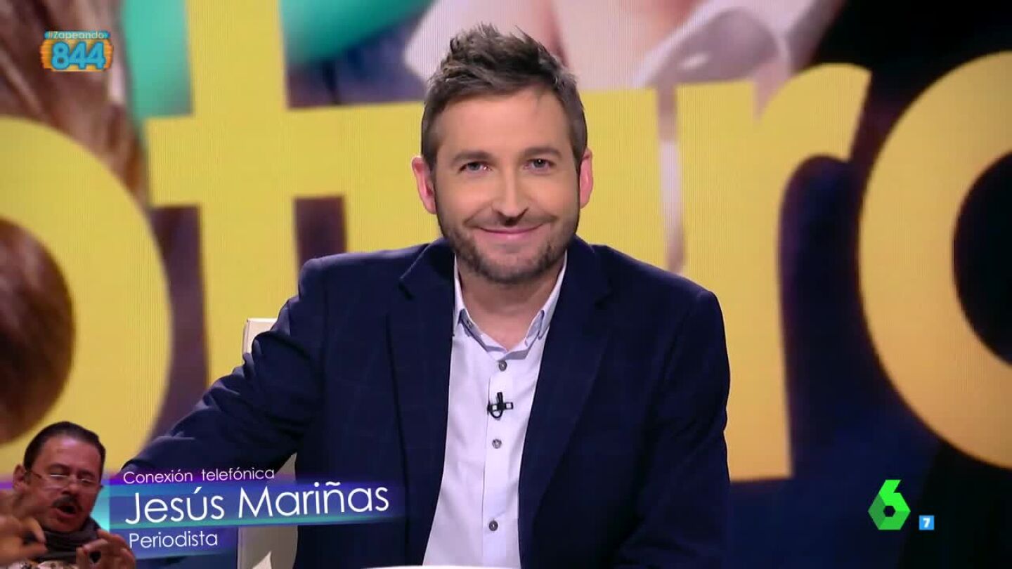 Jes&uacute;s Mari&ntilde;as, encarnado por Miki Nadal, conecta con Zapeando 