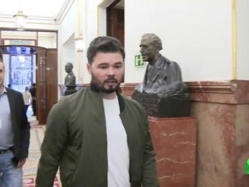 Gabriel Rufián, contra los que critican sus formas Gabriel Rufián, contra los que critican sus formas