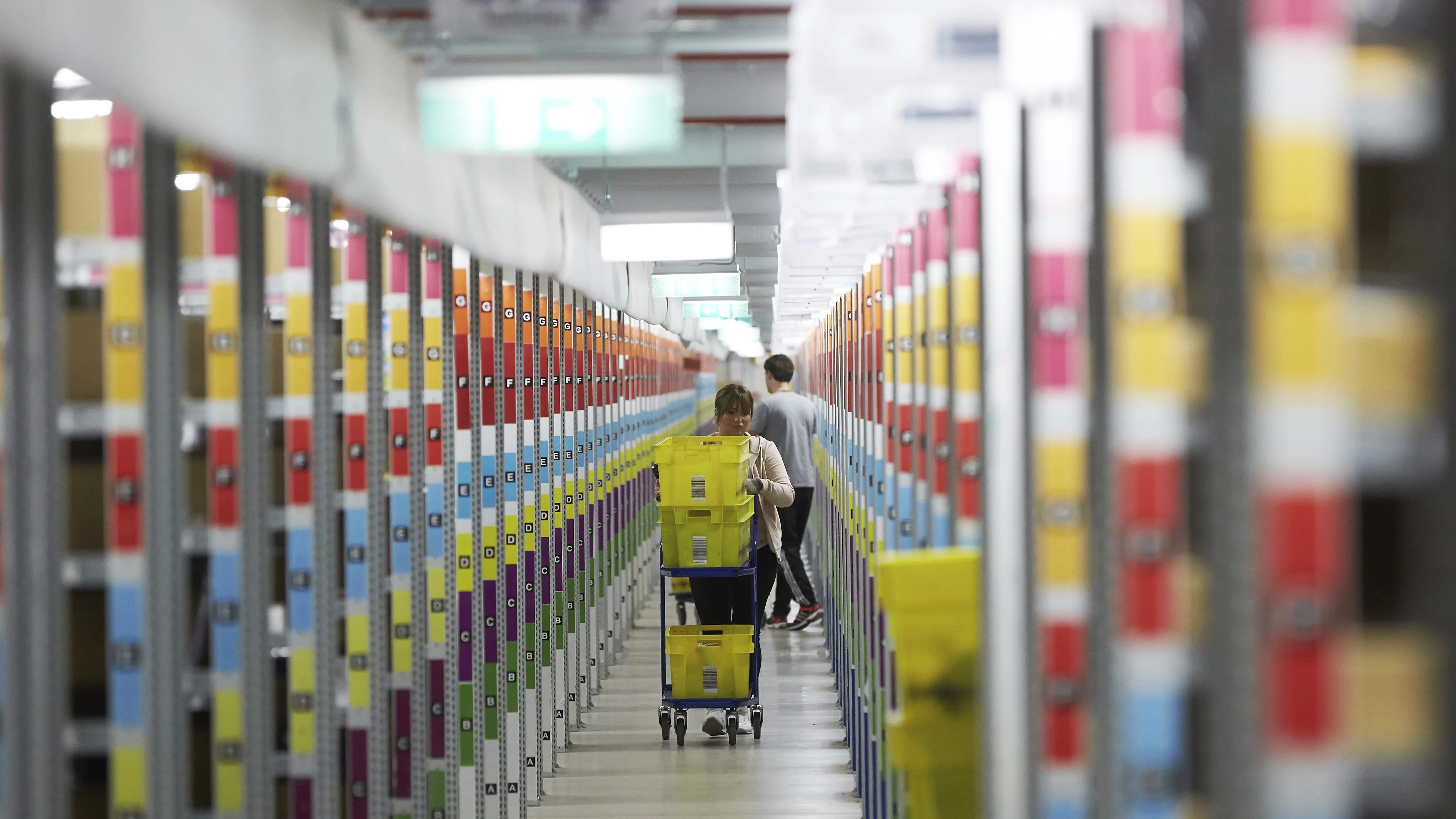 Centro logístico de Amazon en Koblenz (Alemania)