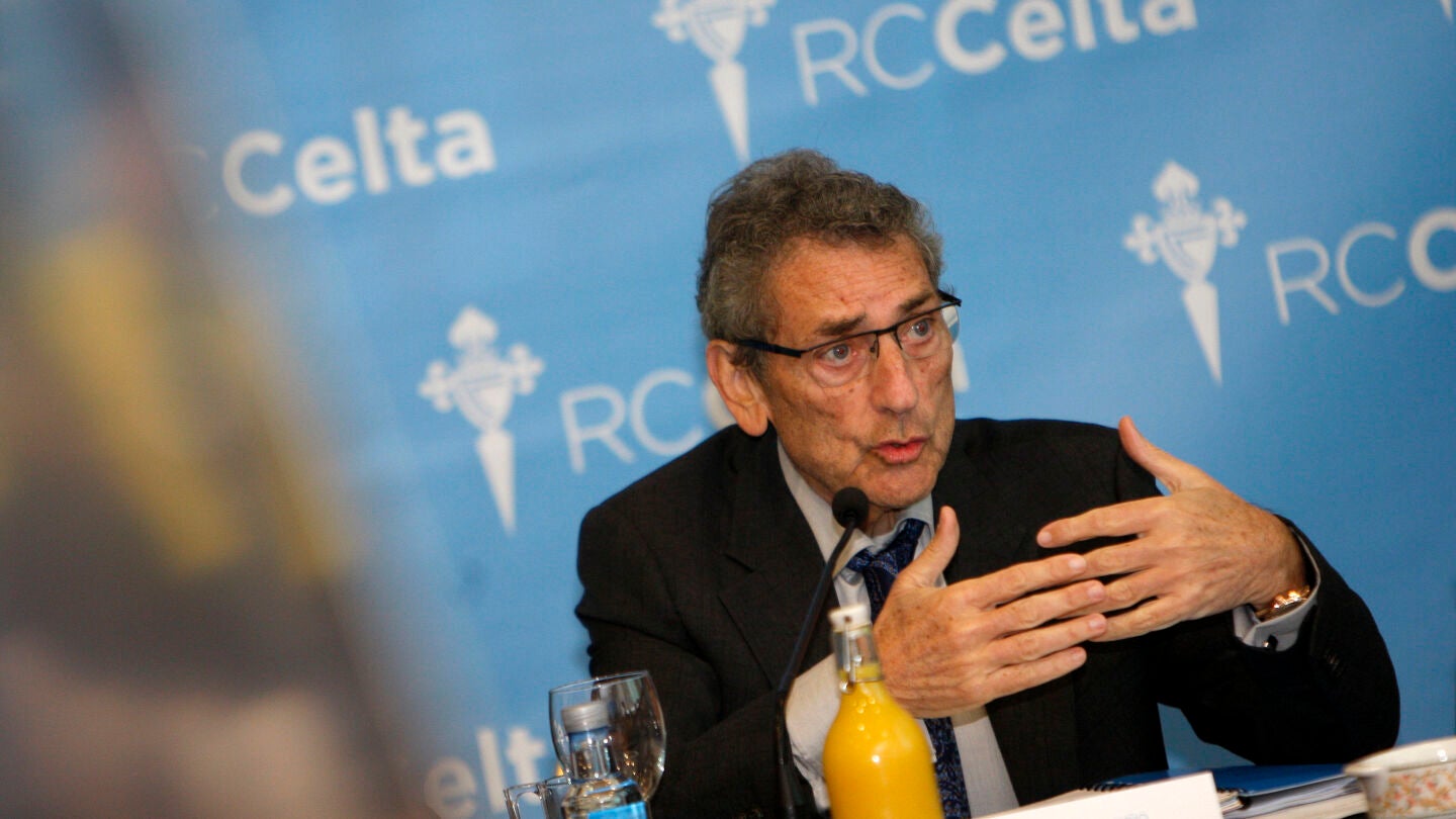 Carlos Mouri&ntilde;o, presidente del Celta de Vigo