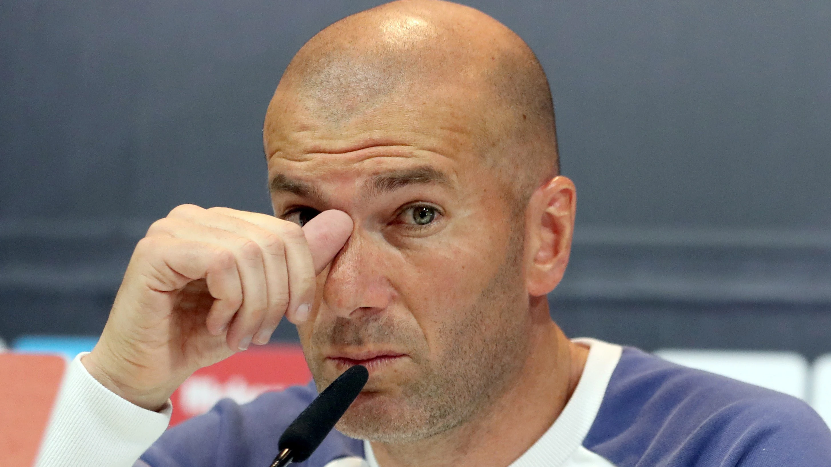 Zidane, en rueda de prensa