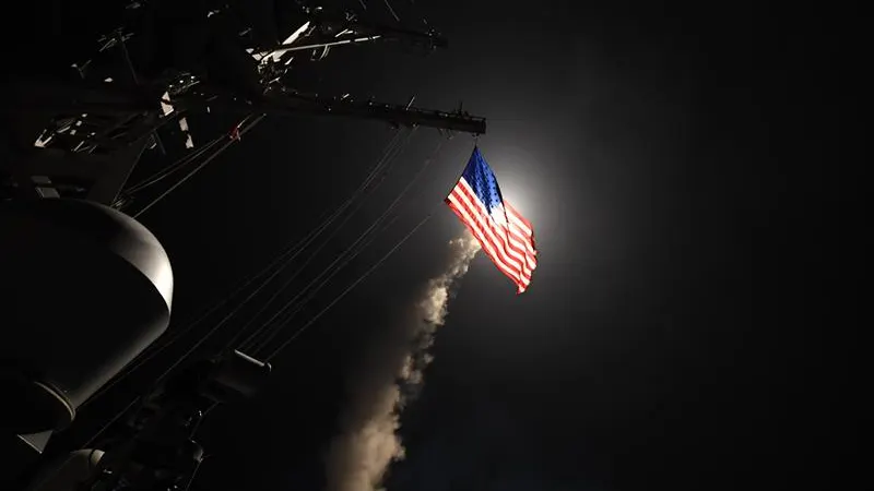 Bombardeo de EEUU en Siria Bombardeo de EEUU en Siria