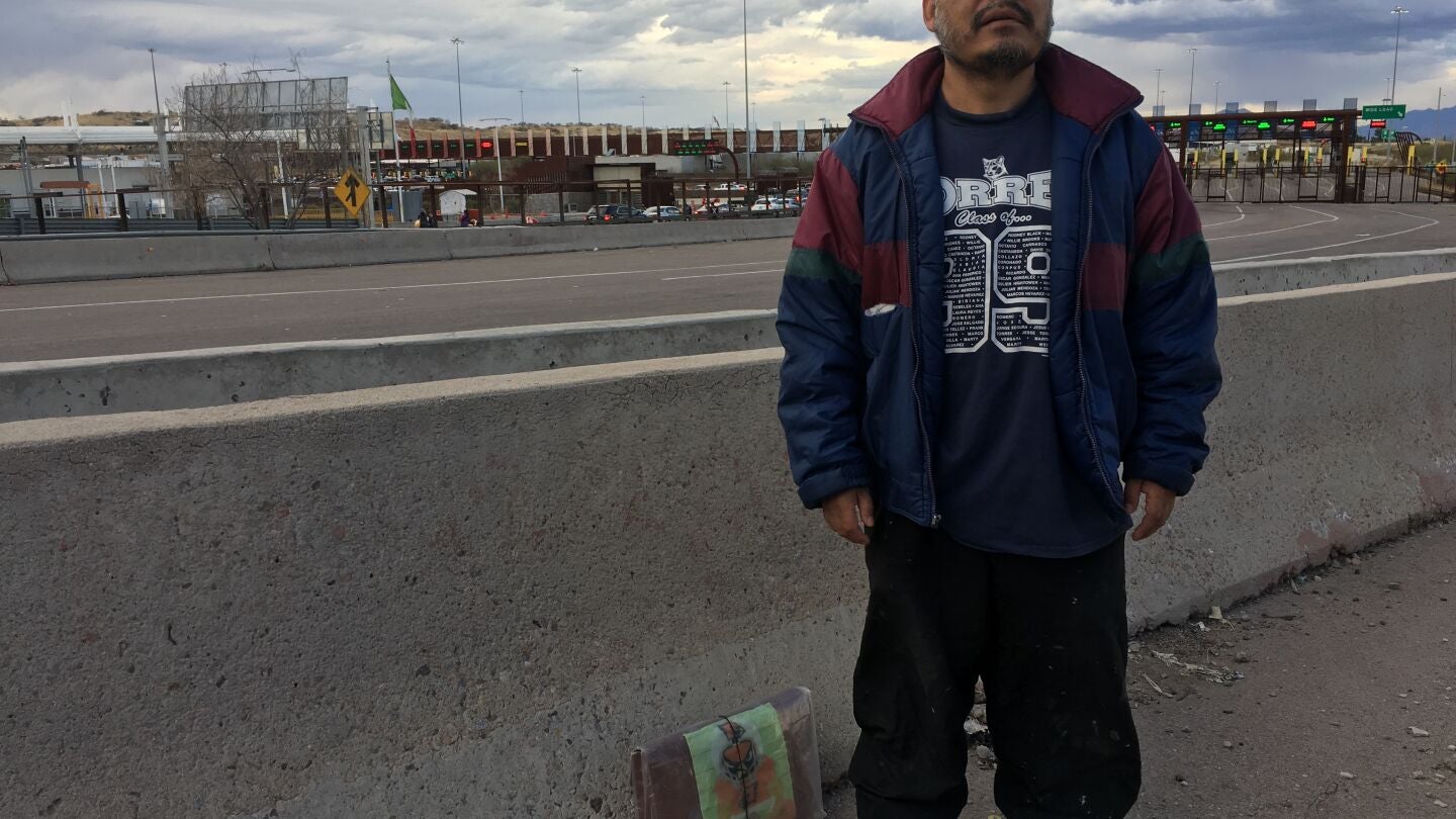 No&eacute;, un deportado por las pol&iacute;ticas de Trump