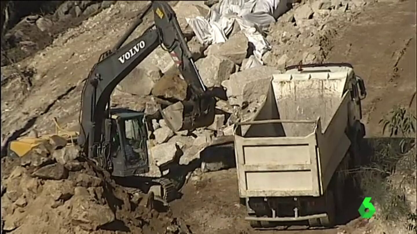 Obras para la autov&iacute;a en Pontevedra