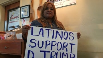 Betty Rivas, icono del voto latino pro Trump