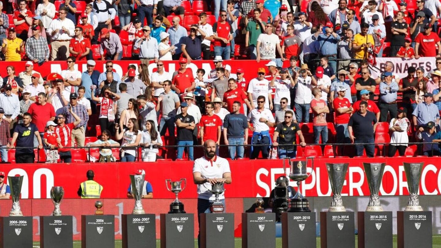 Monchi se despide del S&aacute;nchez Pizjuan