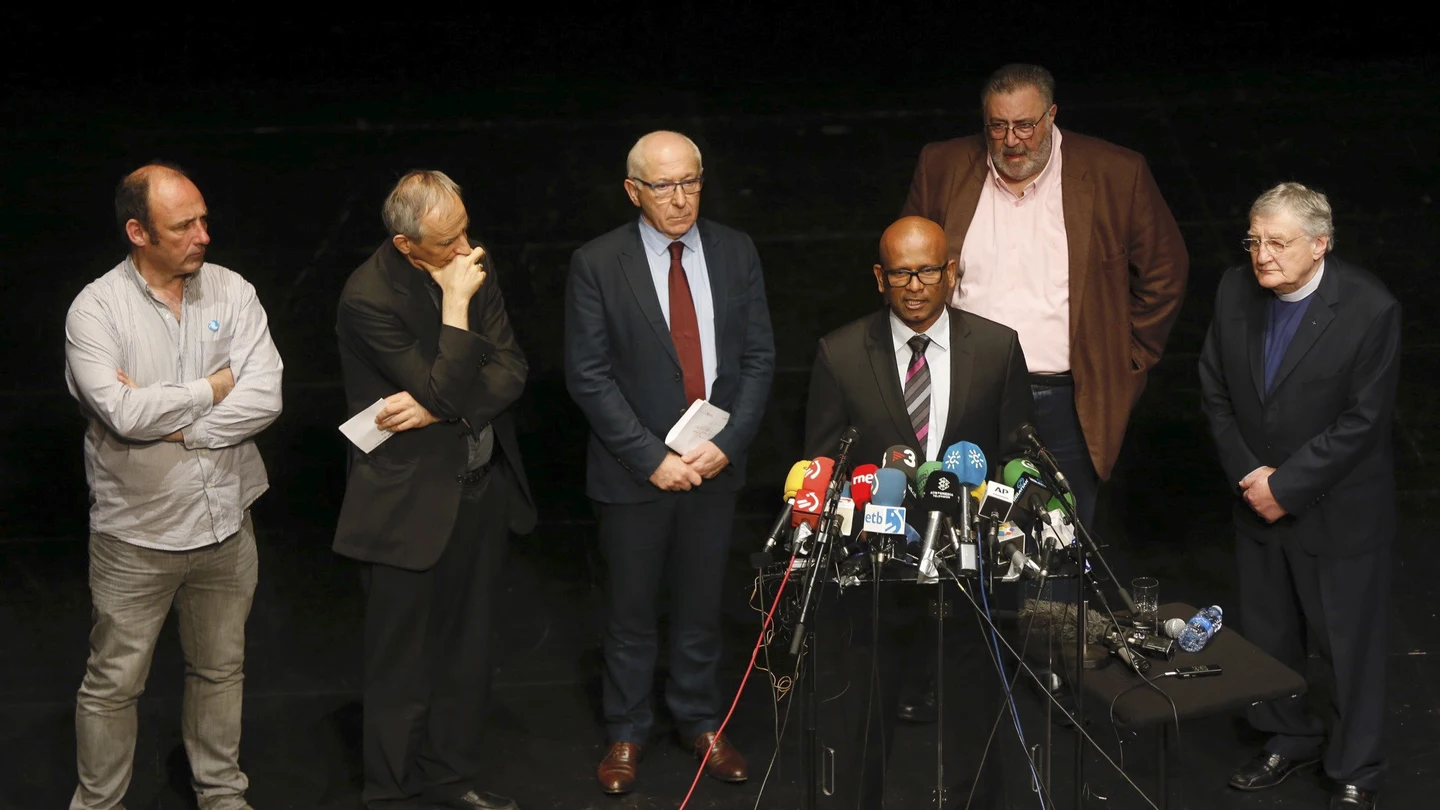 El coordinador de la Comisión Internacional de Verificación, Ram Manikkalingam El coordinador de la Comisión Internacional de Verificación, Ram Manikkalingam