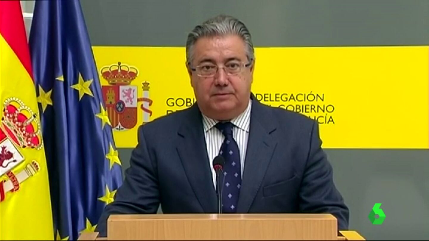 El ministro del Interior, Juan Ignacio Zoido