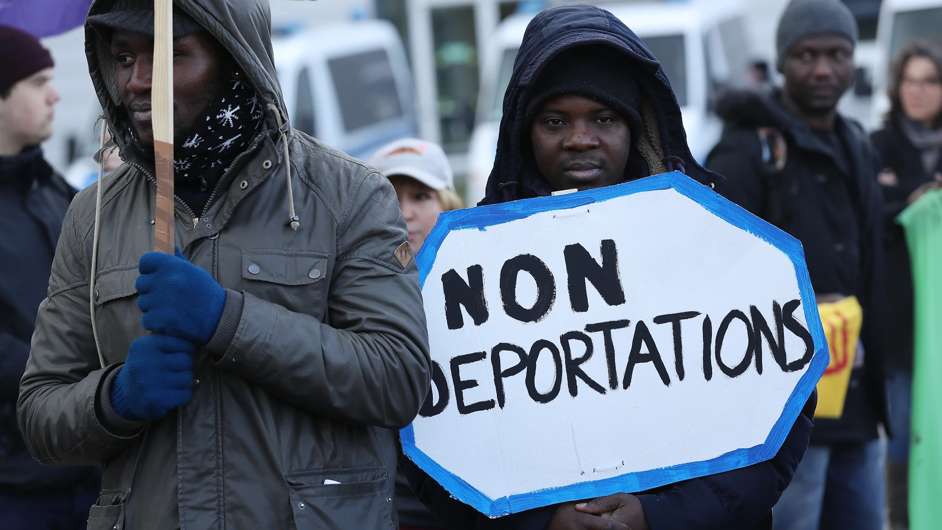 Protesta contra las deportaciones de inmigrantes