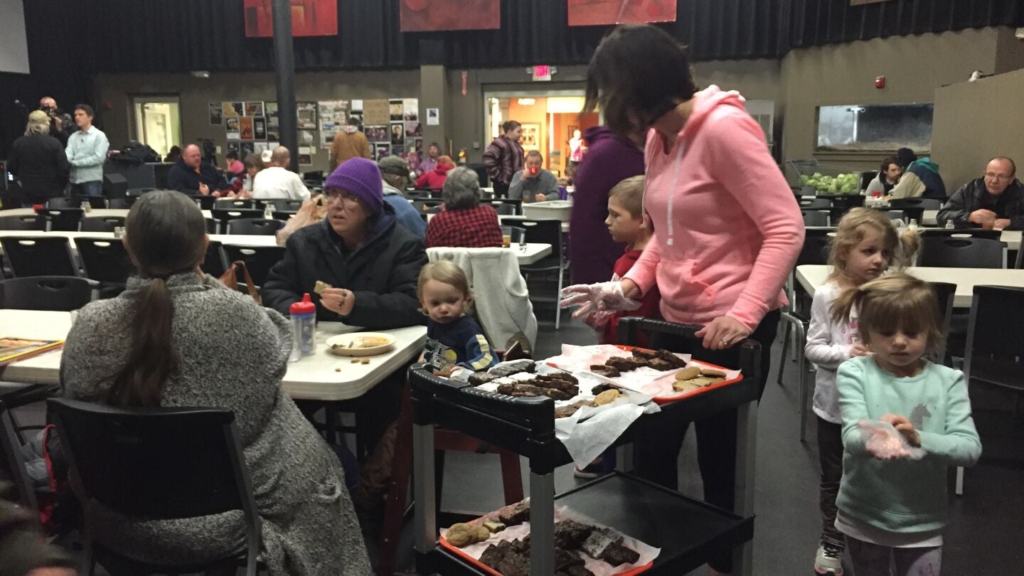 Imagen de un comedor social en Wilmington, Ohio