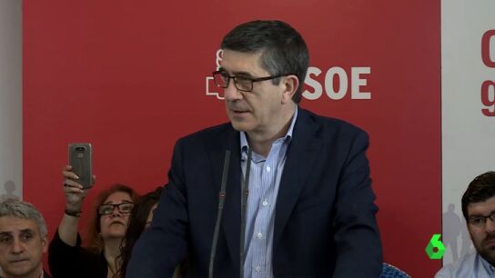 Patxi L&oacute;pez en Soto del Real, Madrid