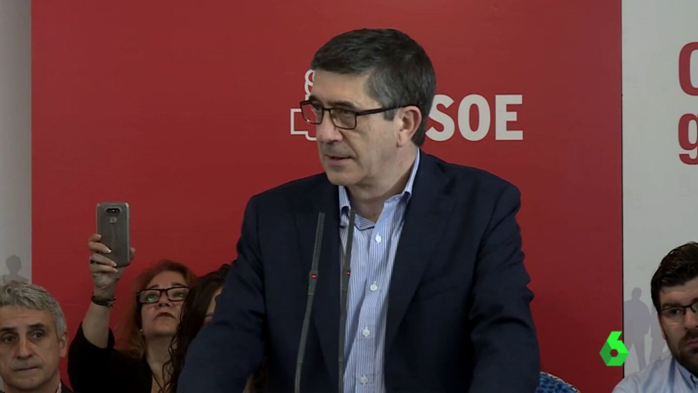 Patxi L&oacute;pez en Soto del Real, Madrid