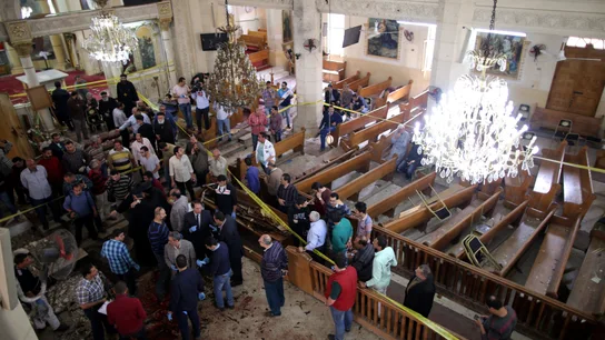 Al menos 25 muertos en un atentado contra una Iglesia al norte de El Cairo Al menos 25 muertos en un atentado contra una Iglesia al norte de El Cairo