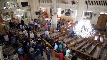 Al menos 25 muertos en un atentado contra una Iglesia al norte de El Cairo