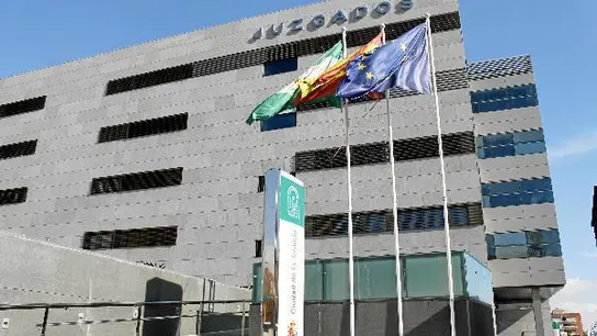 Imagen de archivo de los juzgados de Almería. Imagen de archivo de los juzgados de Almería