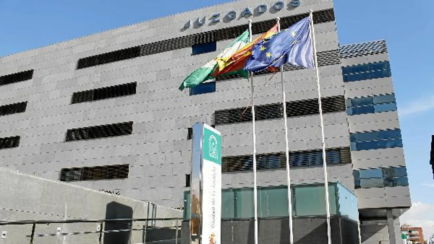 Imagen de archivo de los juzgados de Almería. Imagen de archivo de los juzgados de Almería