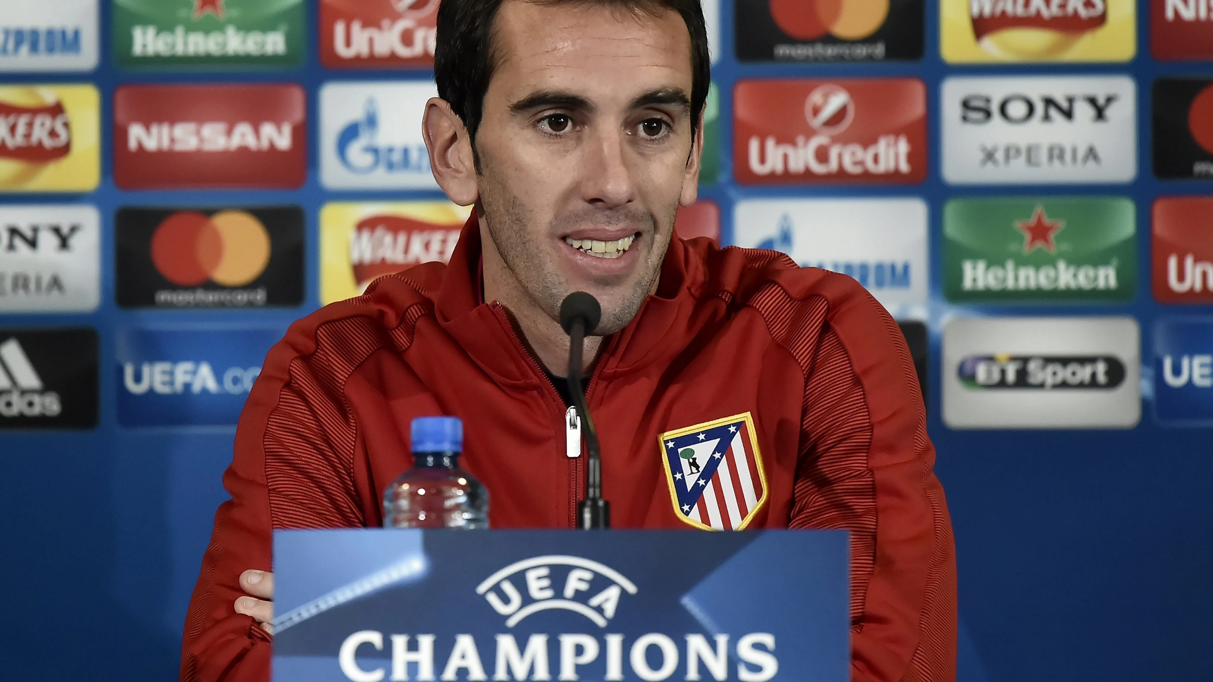 Diego Godín, jugador del Atlético de Madrid