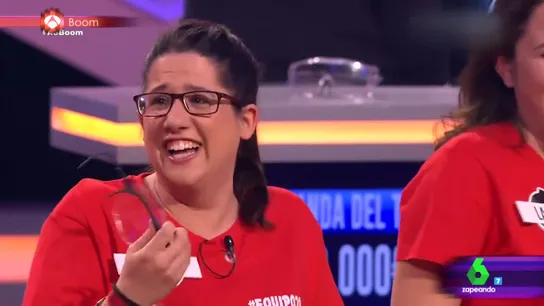 La concursante con la risa más contagiosa de ’¡Boom!’ La concursante con la risa más contagiosa de ’¡Boom!’
