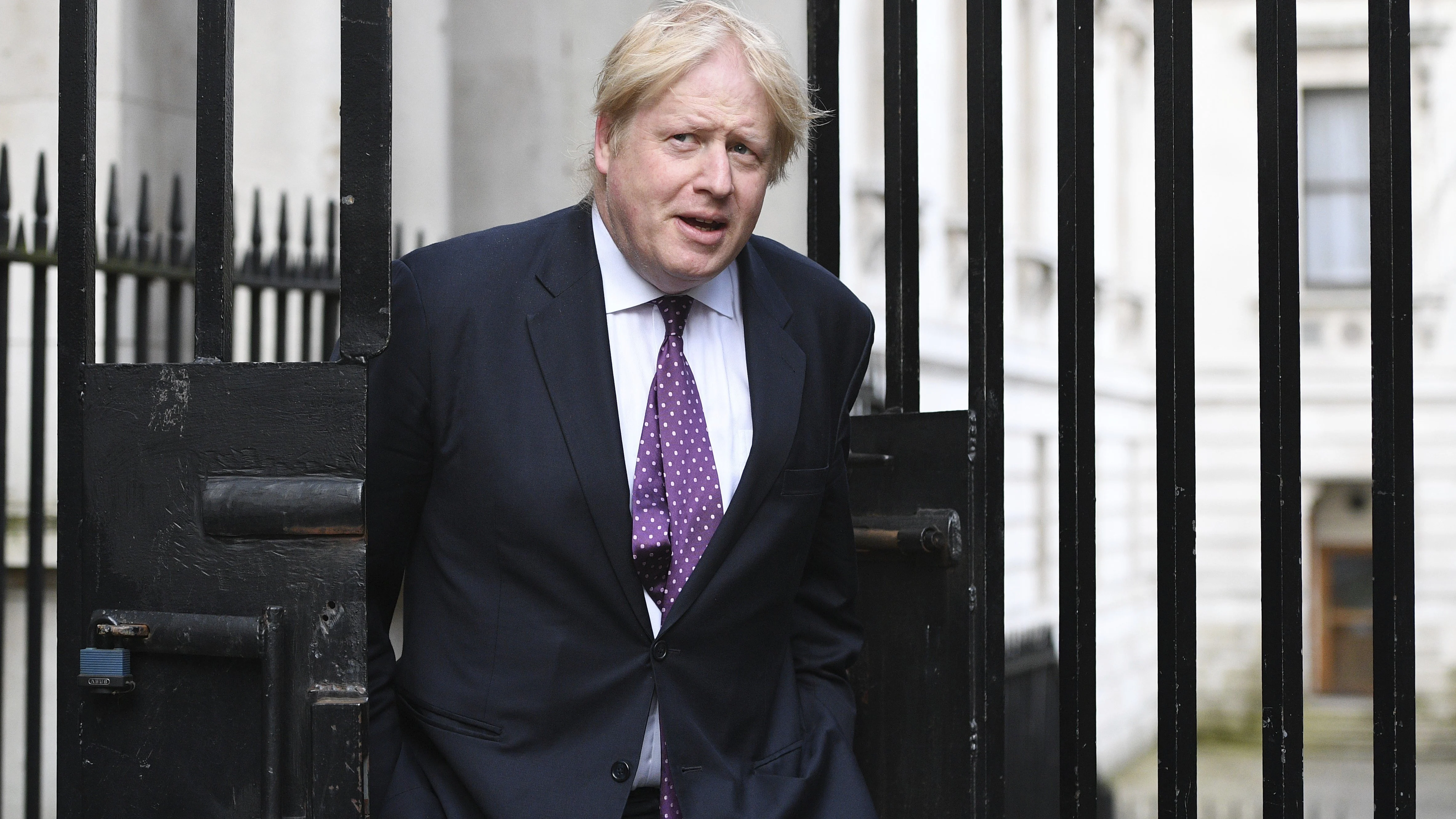 El ministro de Exteriores del Reino Unido, Boris Johnson