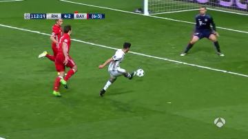 Asensio marca el cuarto gol ante el Bayern