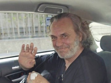 El actor José Coronado tras recibir el alta médica El actor José Coronado tras recibir el alta médica