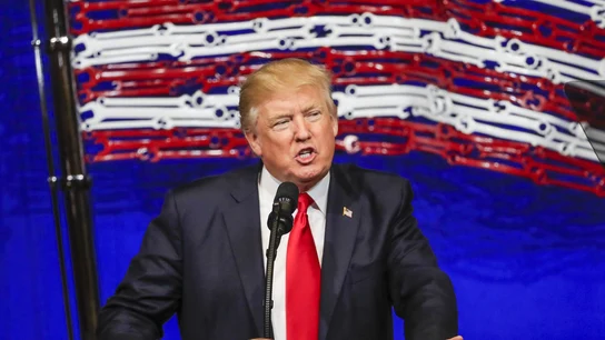 El presidente de los Estados Unidos, Donald Trump El presidente de los Estados Unidos, Donald Trump
