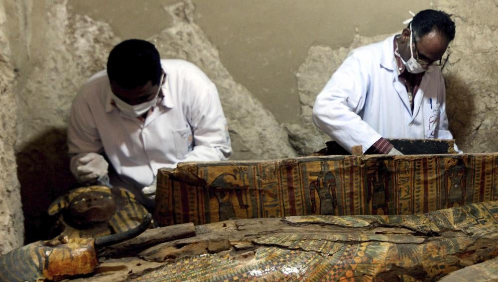 Tumba casi intacta de un alcalde de la antigua cuidad de Luxor