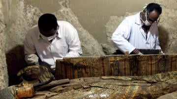 Tumba casi intacta de un alcalde de la antigua cuidad de Luxor