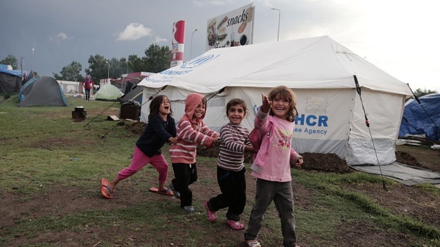 Campo de refugiados de Sal&oacute;nica