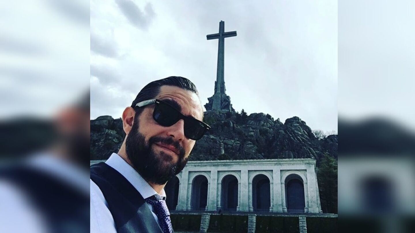 Dani Mateo en el Valle de los Ca&iacute;dos