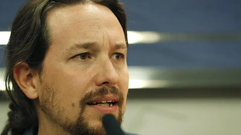 El líder de Podemos, Pablo Iglesias