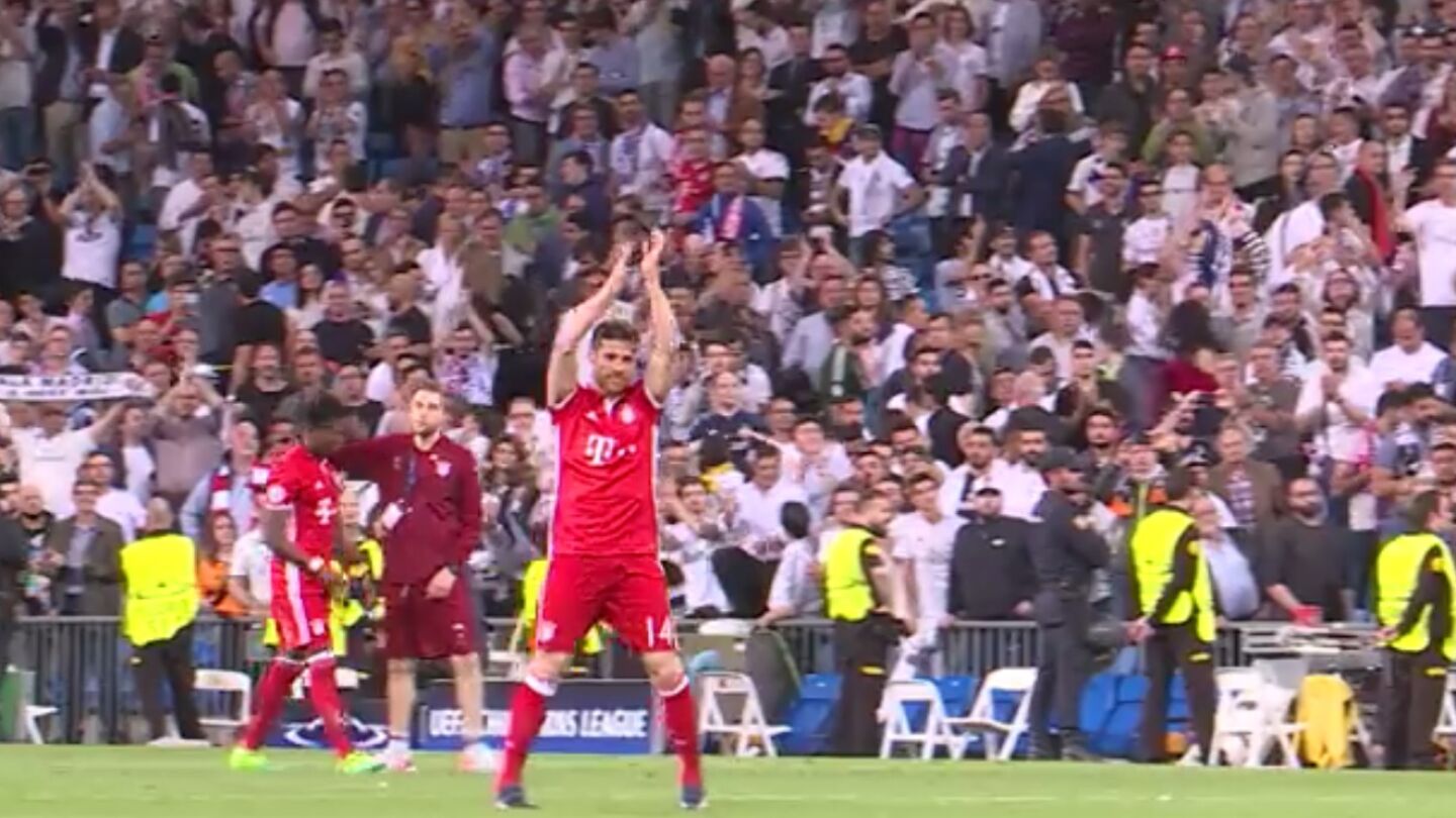 Xabi Alonso se despide del Bernab&eacute;u