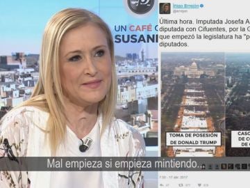 Cristina Cifuentes en Espejo Público Cristina Cifuentes en Espejo Público
