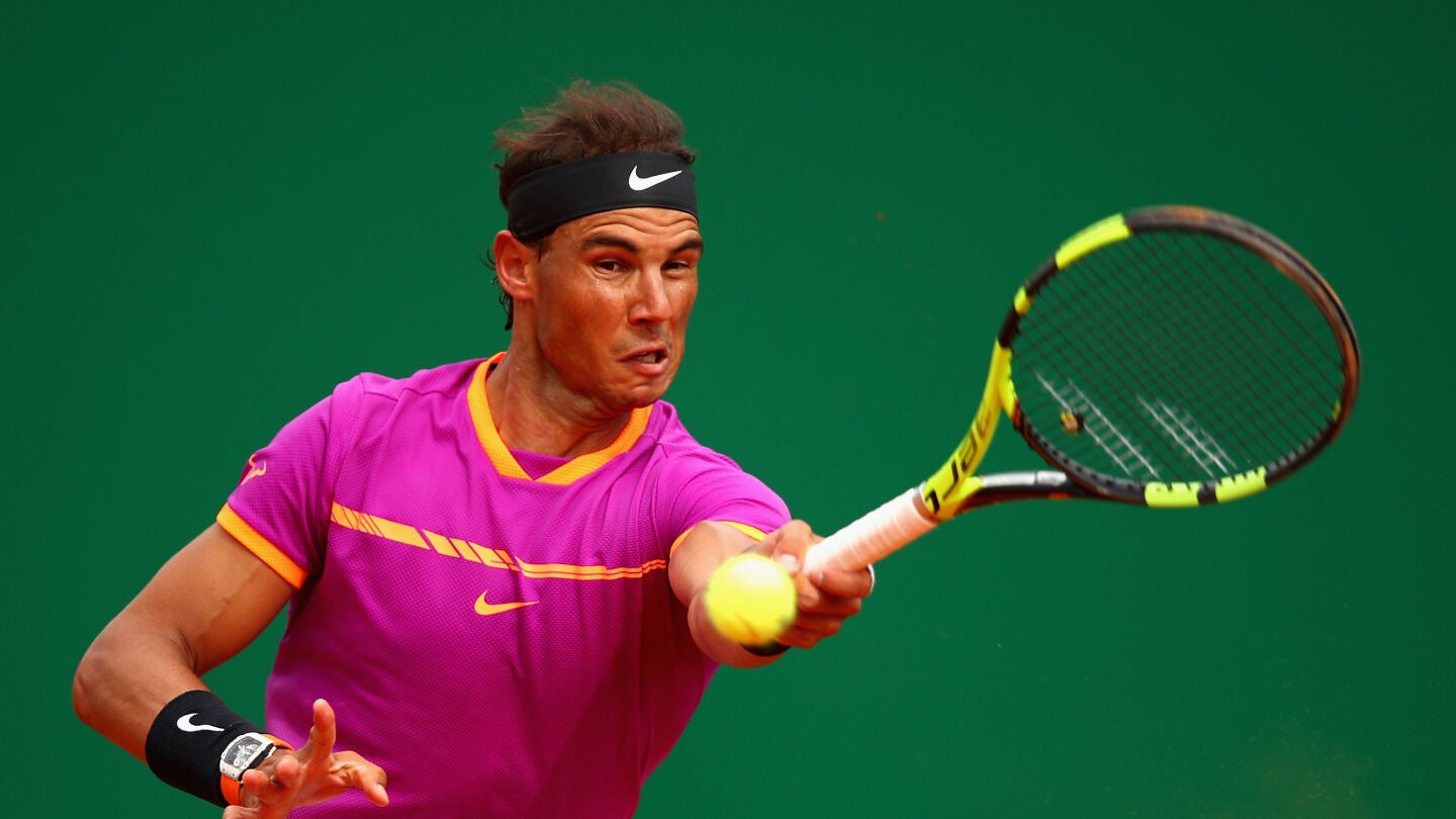 Rafa Nadal, en su debut en Montecarlo