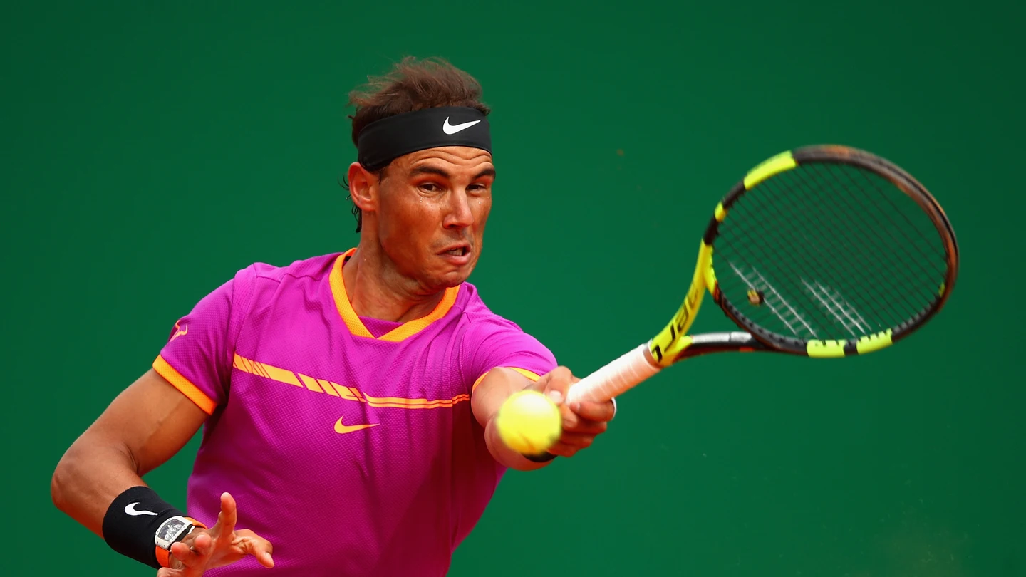 Rafa Nadal, en su debut en Montecarlo Rafa Nadal, en su debut en Montecarlo
