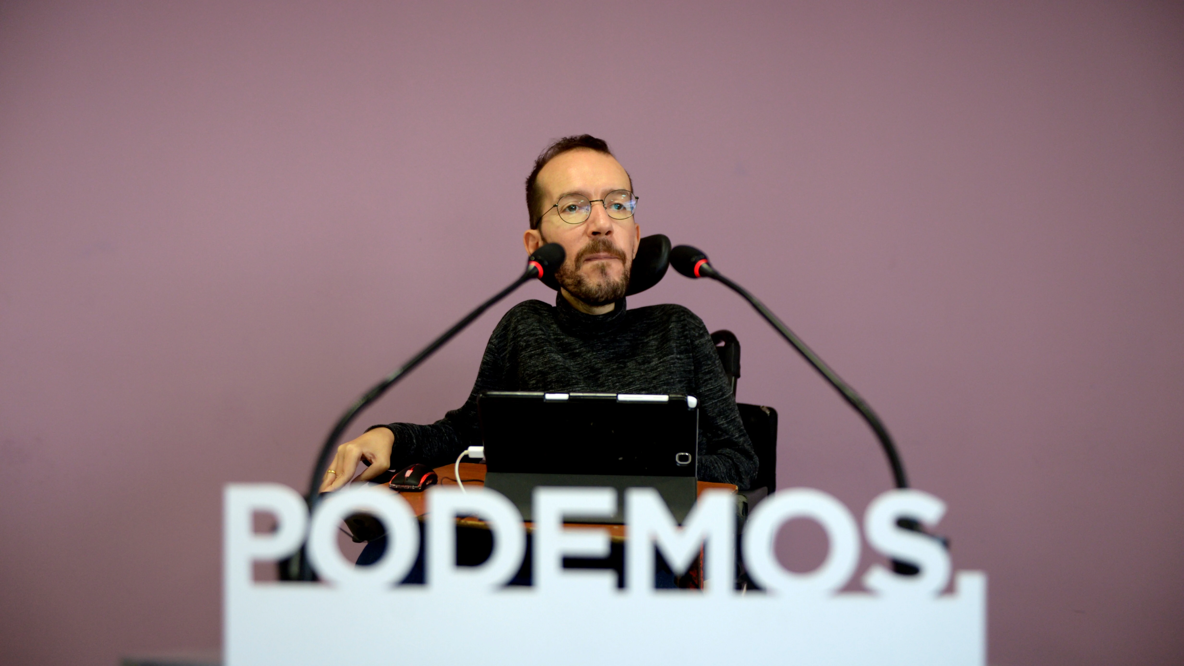 El secretario de Organización de Podemos, Pablo Echenique. 