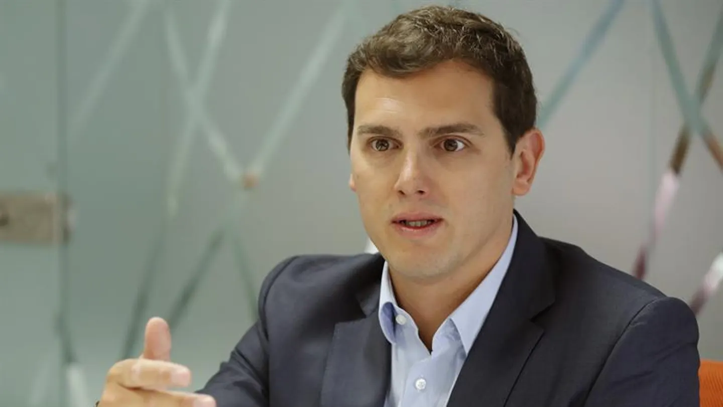 El líder de Ciudadanos, Albert Rivera El líder de Ciudadanos, Albert Rivera